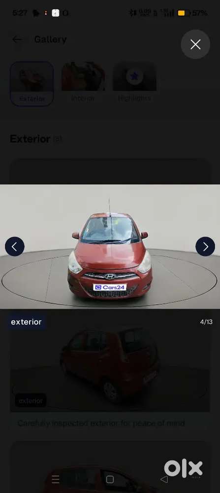 Hyundai I10 Magna Lpg 2013