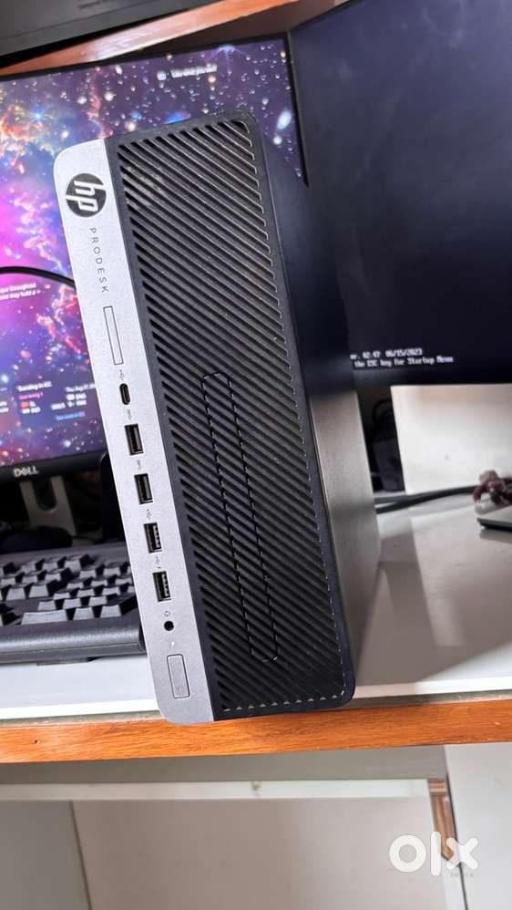 Hp prodesk 16gb ram 256ssd  i7 7th gen  3.6 ghz