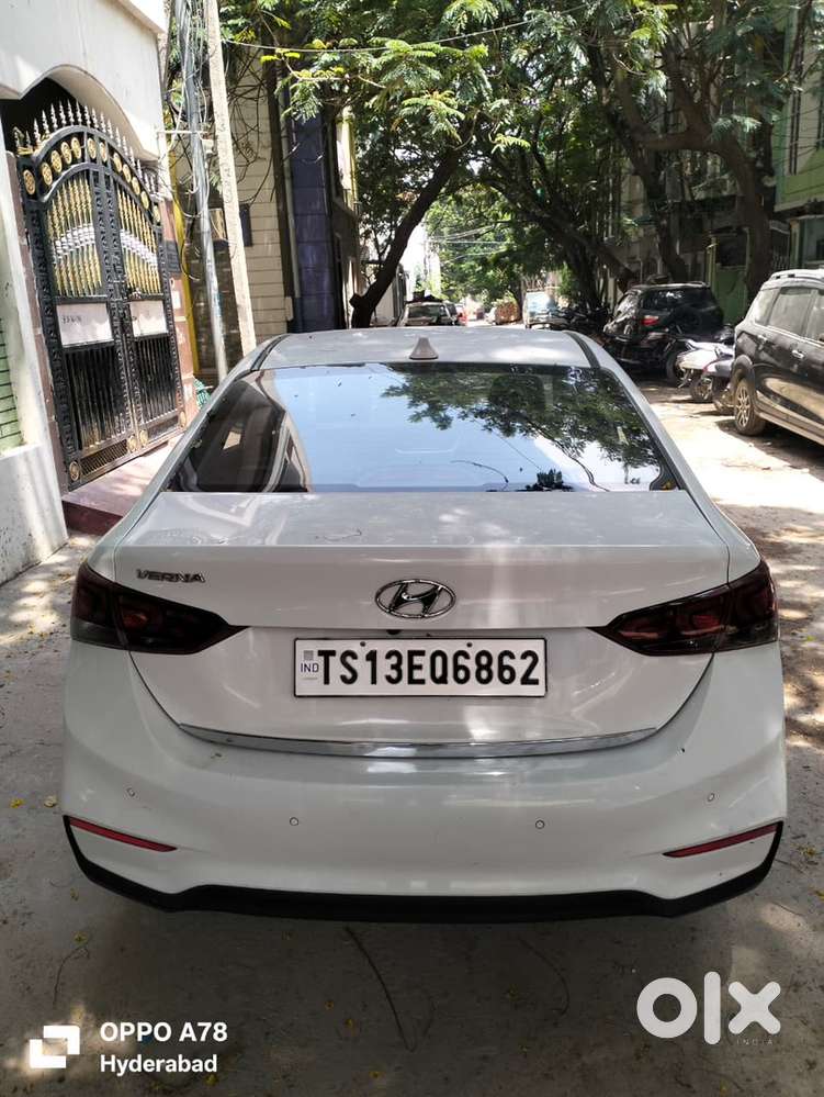 Hyundai Fluidic Verna White 2019