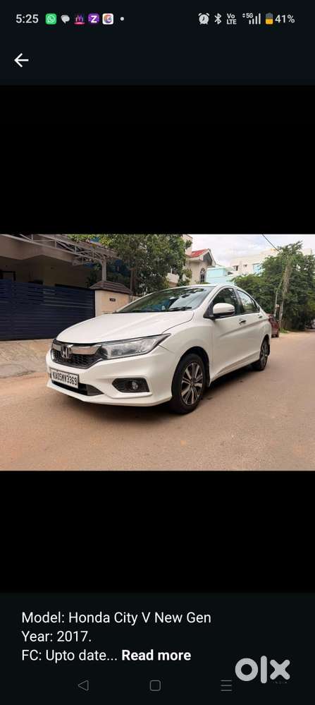 Honda City I Vtec V, 2017, Petrol