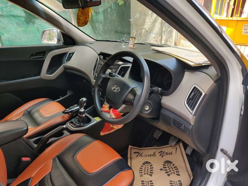 Hyundai Creta 2017 Diesel E+  68,000 Km  Single Owner  Zero Dep Ins