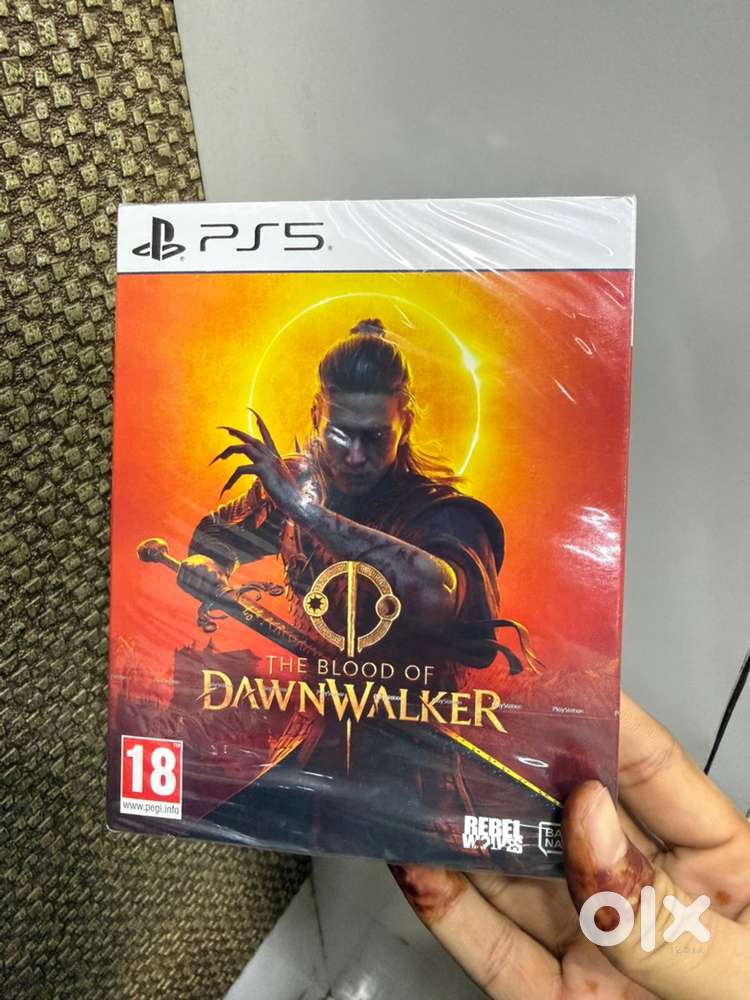 The blood of dawnwalker steelbook ps5 games sealed