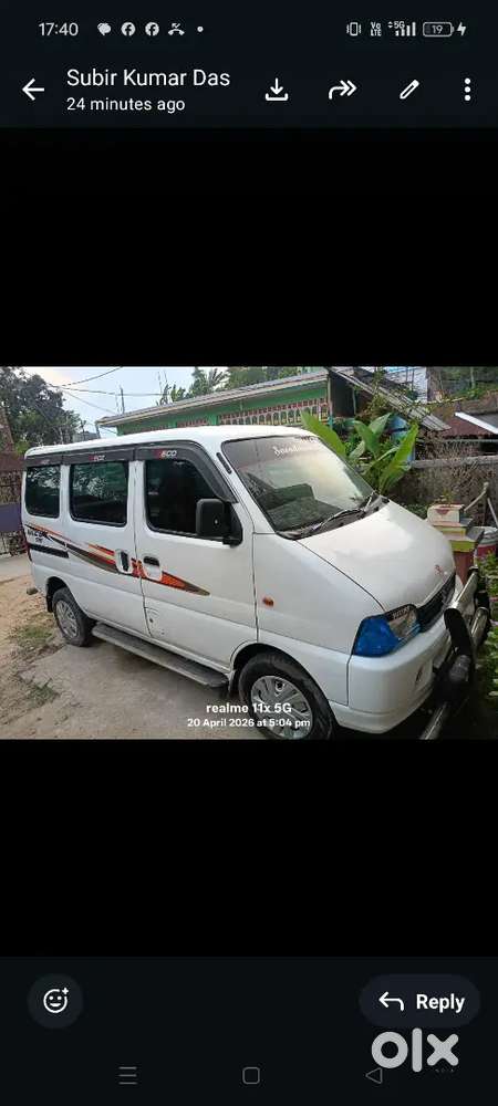 Maruti Ecco 5seater Ac Cng Car Sell