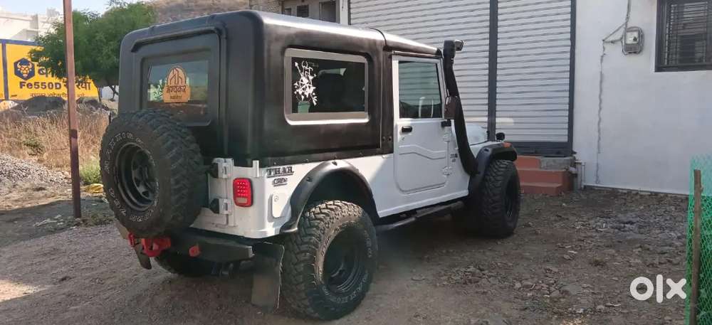 Mahindra Thar Crdi 2.5 Thar 1 Genration With Mt Tyres And Smoke Rail.