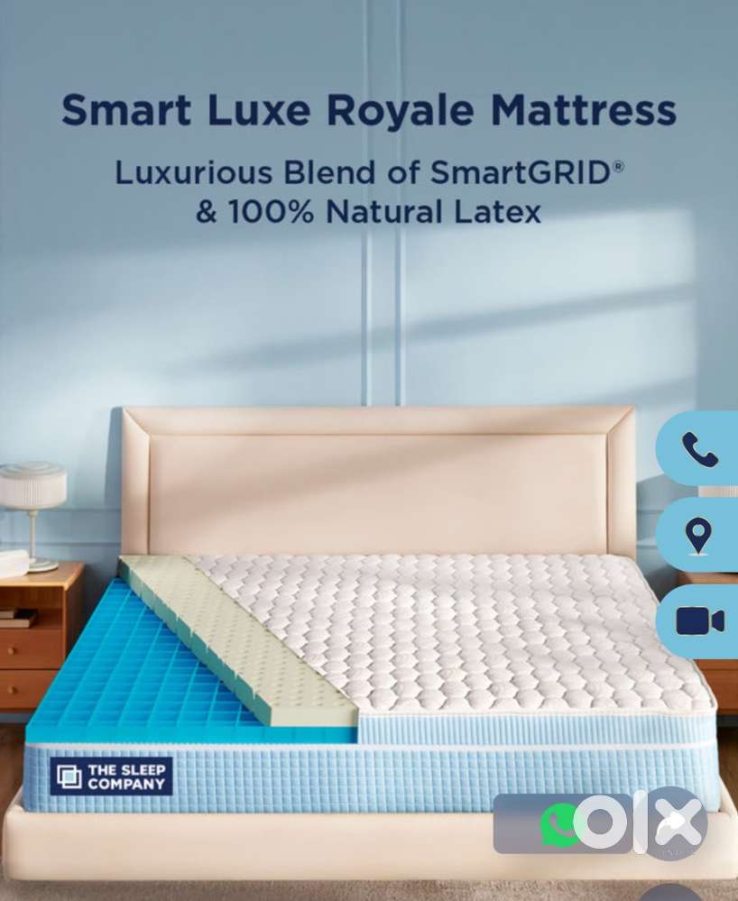 Sleep Company Smart Luxe Royale Mattress Beds Wardrobes