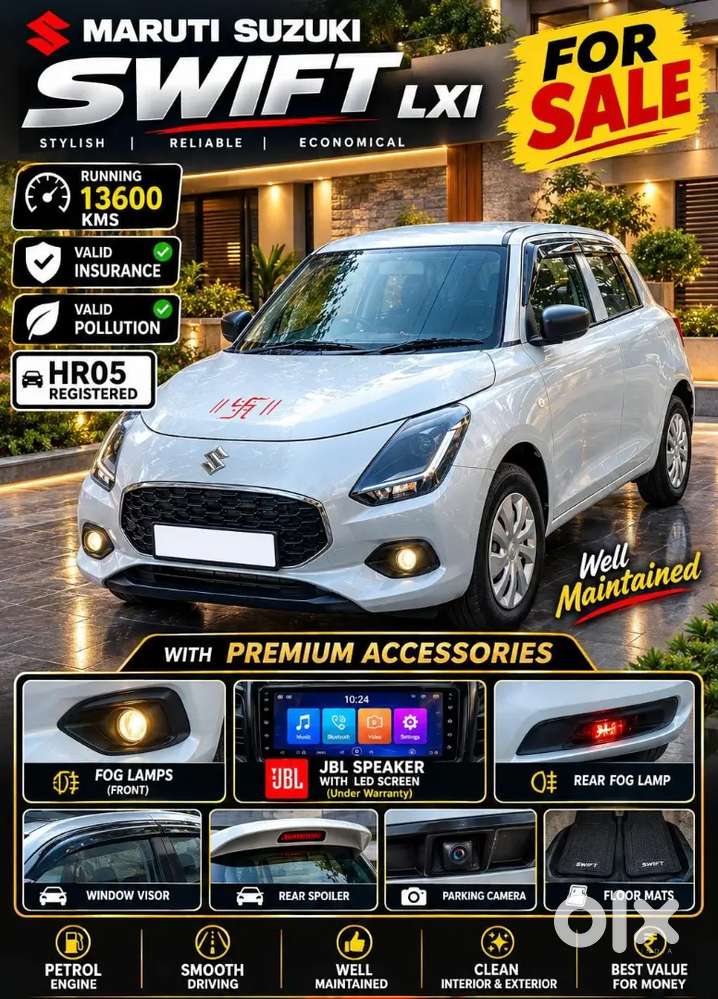 Maruti Suzuki Swift Lxi 2025
