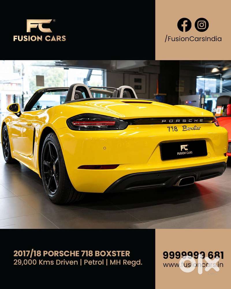 Porsche 718 Boxster, 2018, Petrol