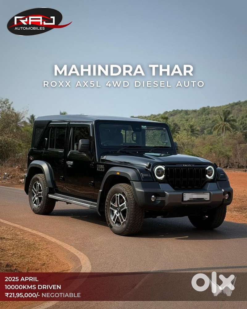 Mahindra Thar Roxx Ax5 L Diesel At 4wd, 2025, Diesel