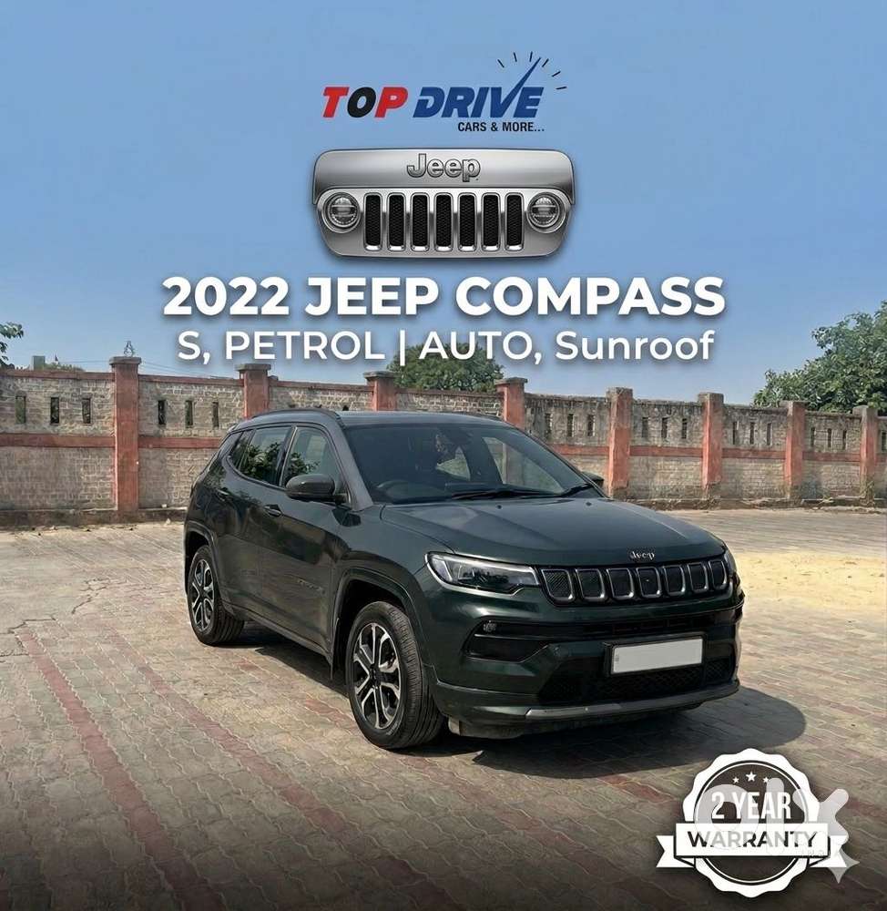 Jeep Compass Model S (o2) At, 2022, Petrol