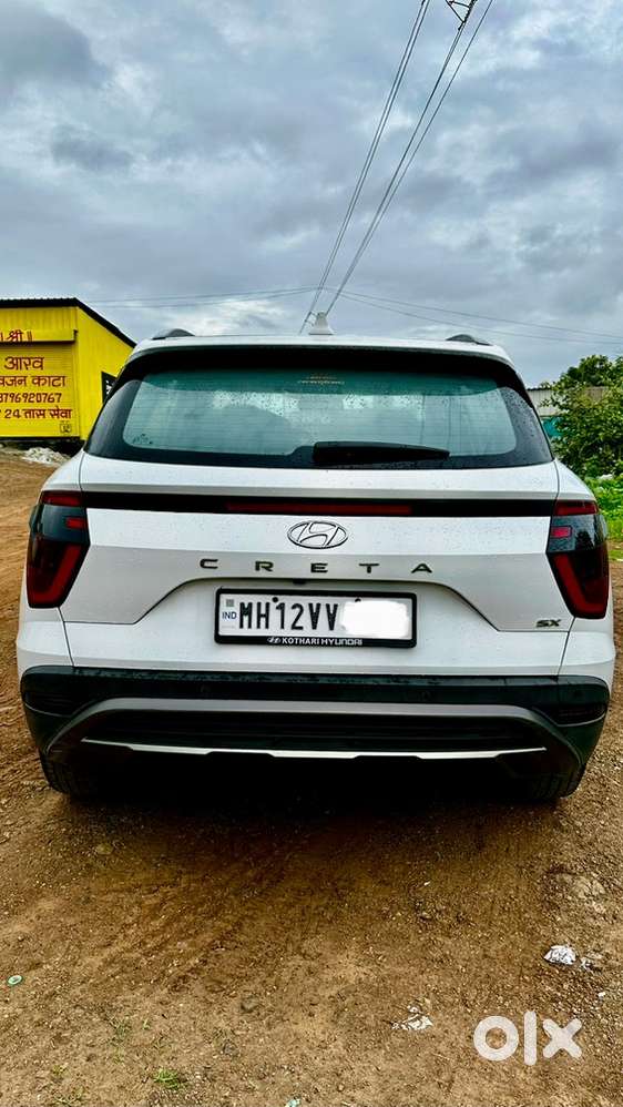 Hyundai Creta 2023 Diesel Under Warrenty,45500 Km Driven,showroom Cond