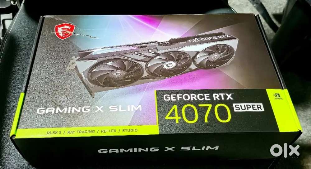 MSI GeForce RTX 4070 Super Gaming x Slim 12GB Graphics Card