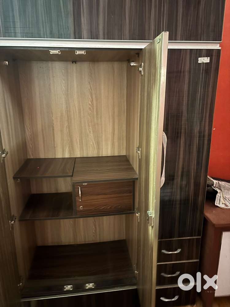 wooden almirah