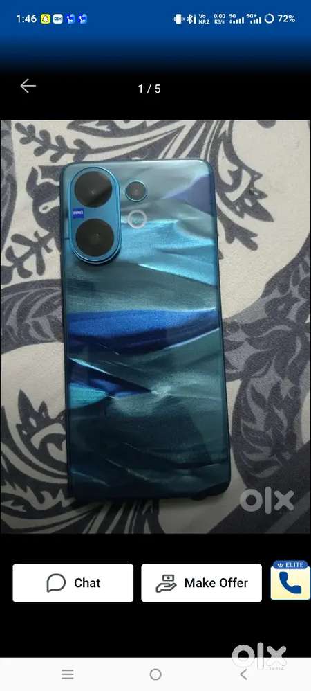 Vivo v60 ha new Phone ha box bill sab ha kuch ha