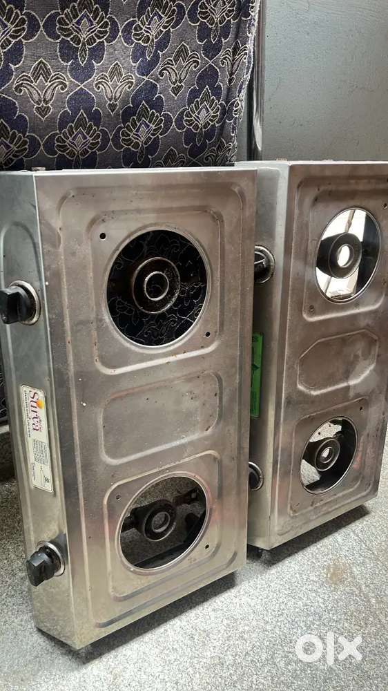 Steel gas stove