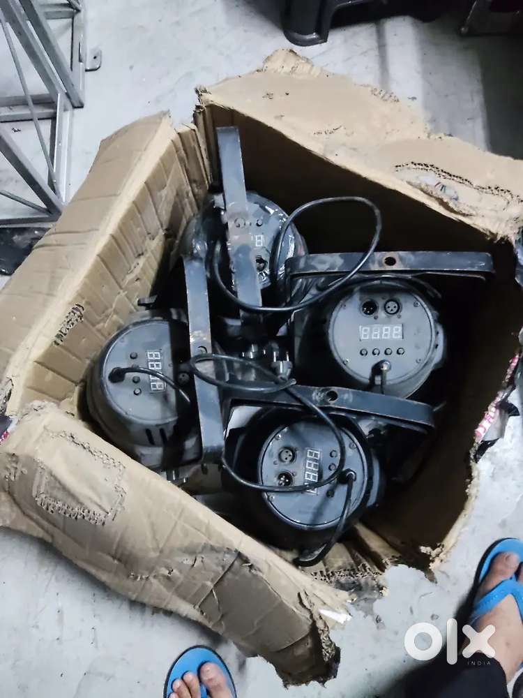4 Dj par Light urgent sale