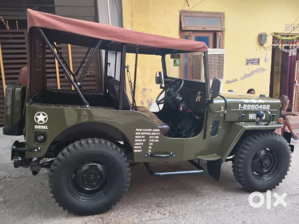 Mahindra Willys Jeep Newly Completed Vip Number Rnr 1969