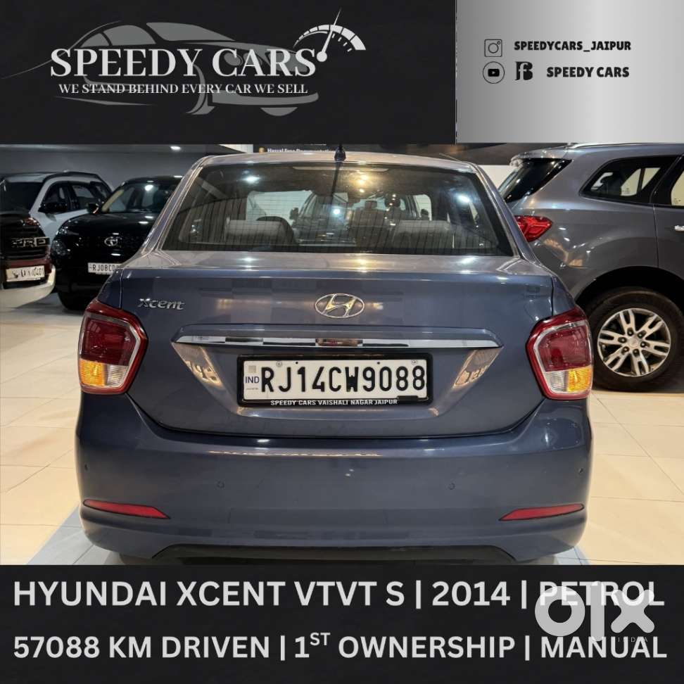 Hyundai Xcent 1.2 Vtvt S, 2014, Petrol