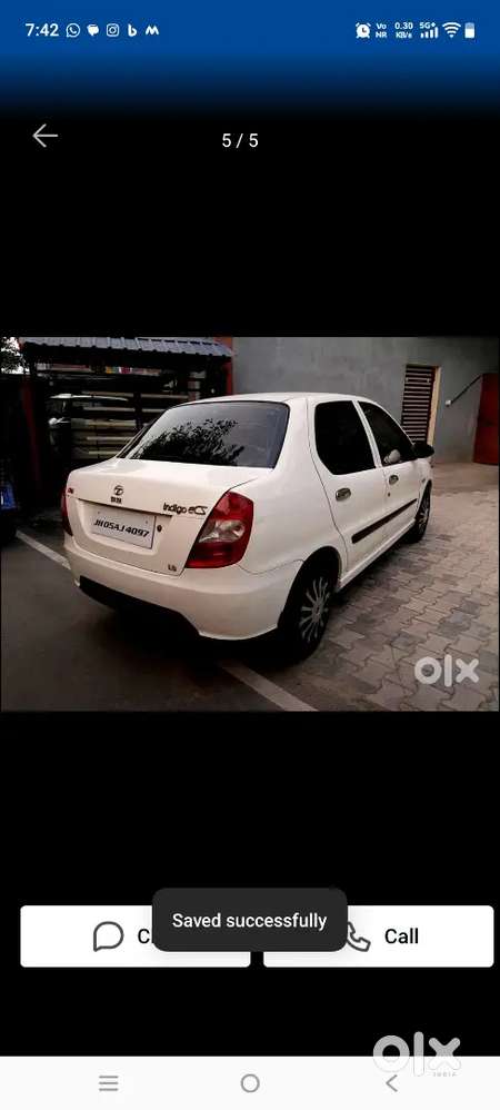 2017 Tata Indigo V Series Manual Diesel