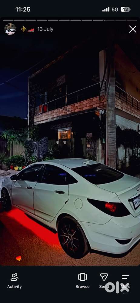 Hyundai Verna Diesel 2012 Model