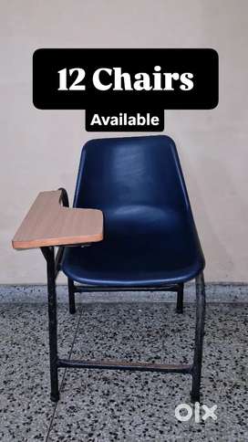 Student chair with writing pad olx discount