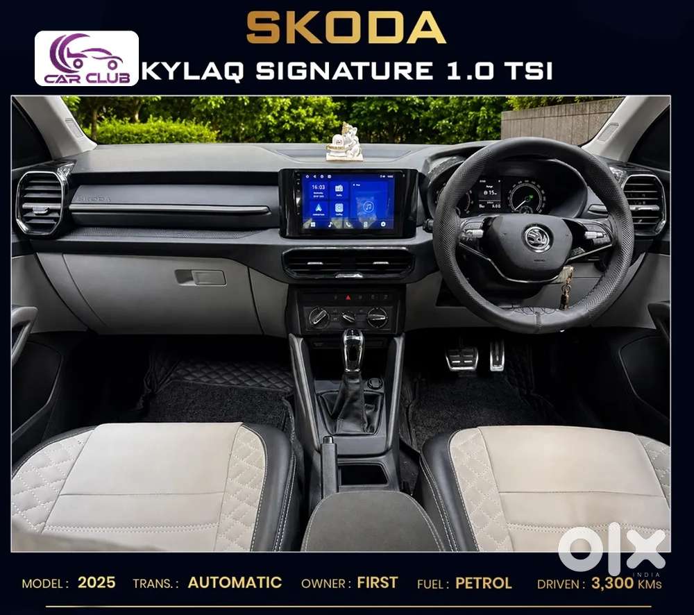 Skoda Kylaq Signature At, 2025, Petrol