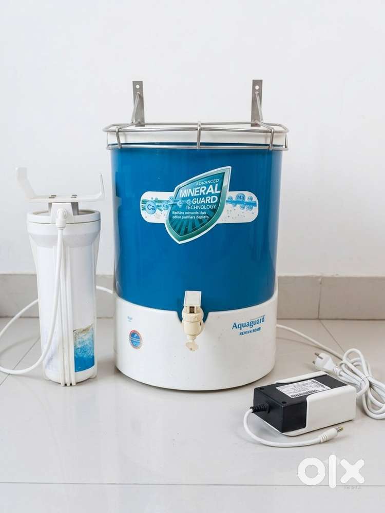 Eureka Forbes AG Reviva RO+UV Water Purifier and Lloyed 32-inch LCD.