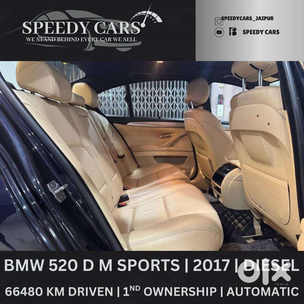 Bmw 5 Series 2.0 520d M Sport, 2017, Diesel