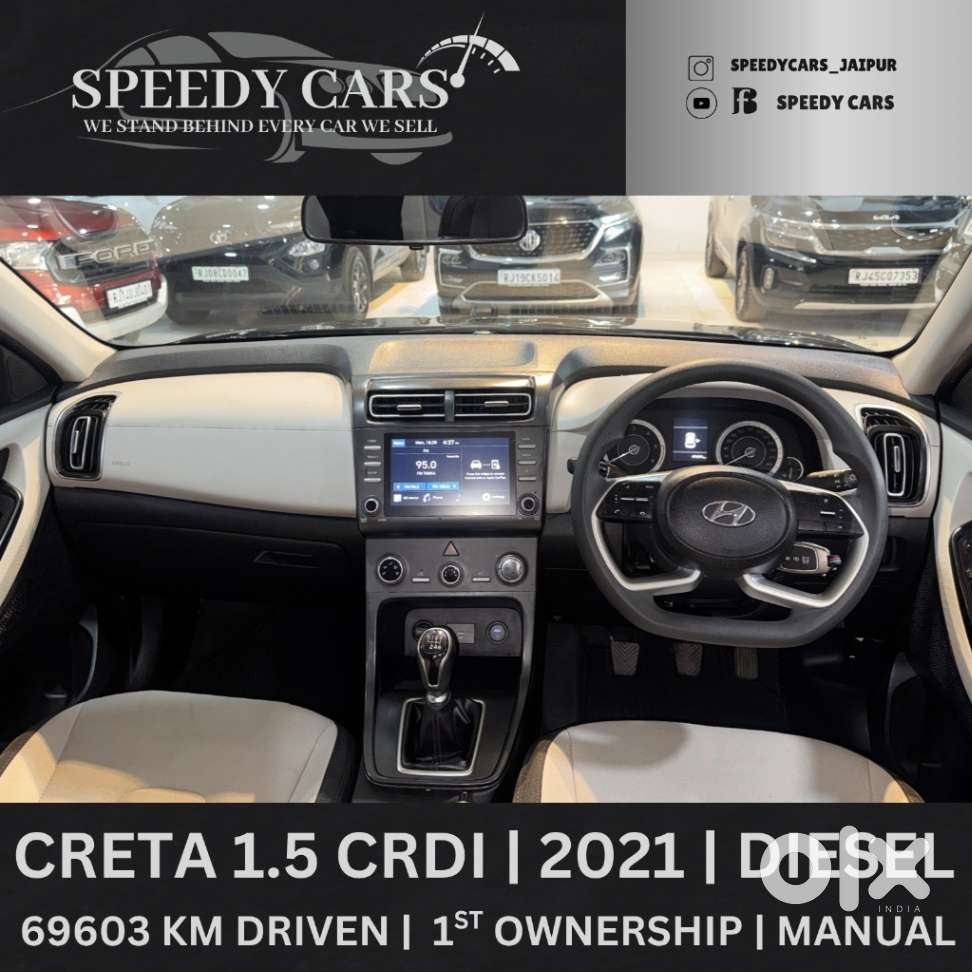 Hyundai Creta 1.5 Ex Diesel, 2021, Diesel