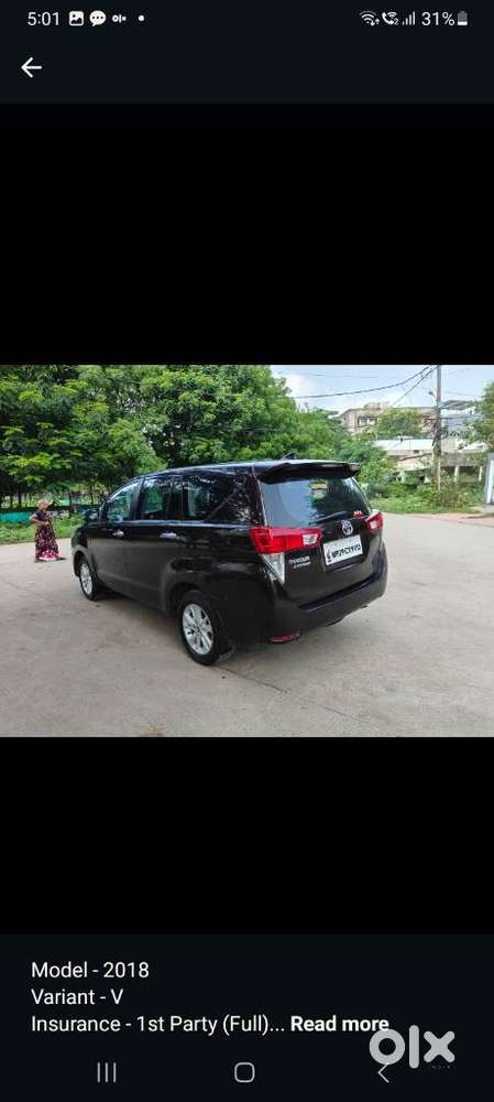 Toyota Innova Crysta 2.4 V, 2018, Diesel