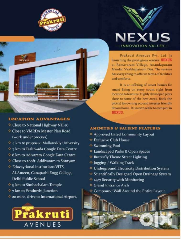 Prakruti Avenues Pvt. Ltd. is lunching the prestigious venture