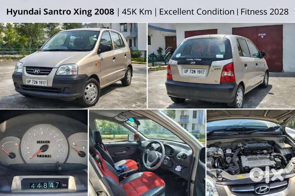 Hyundai Santro Xing 2008  45k Km  Excellent Condition  Fitness 2028