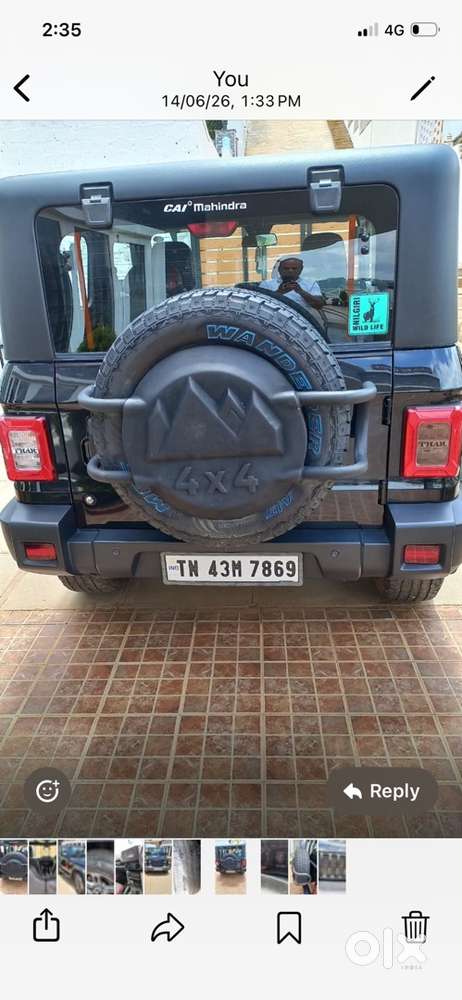 4x4  Manual Mahindra Thar 2022 Petrol 32968 Km Driven