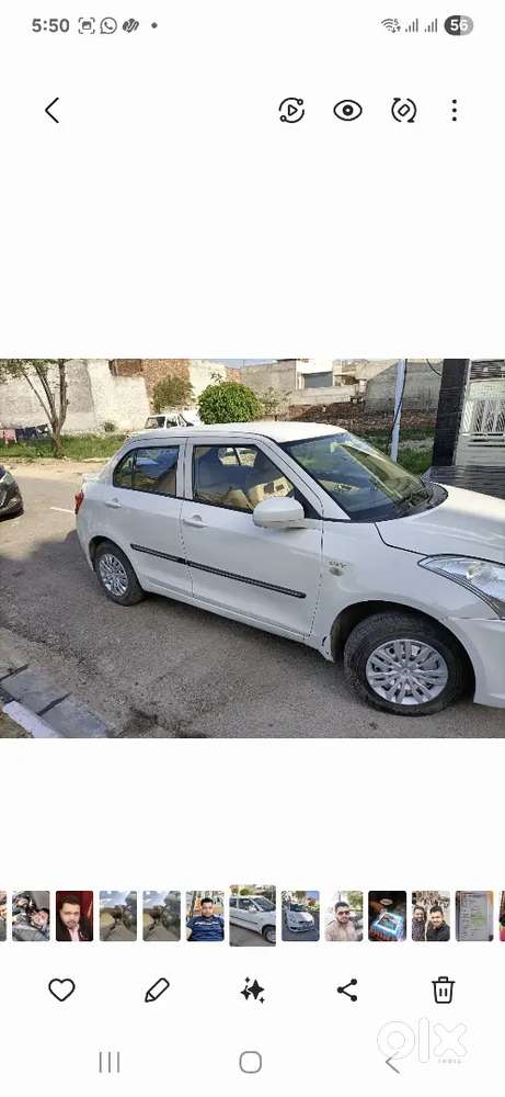 Maruti Suzuki Dzire 2017 Cng Petrol