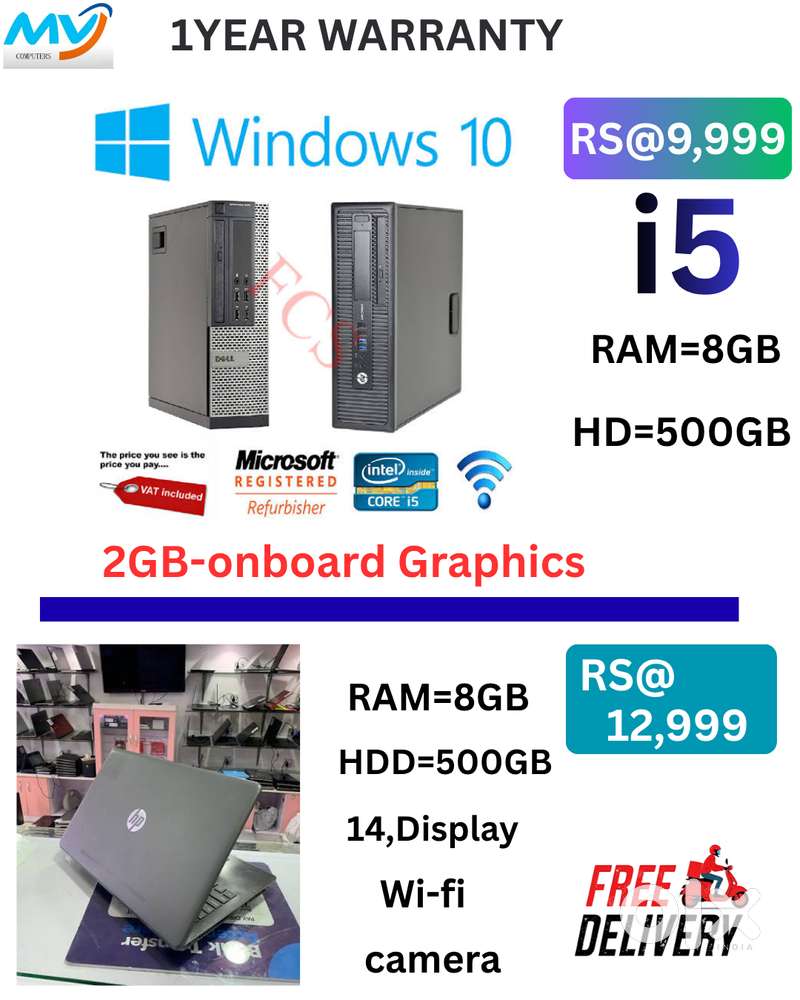 MS Office Loaded Ready to Use CPU Warranty with Bill
