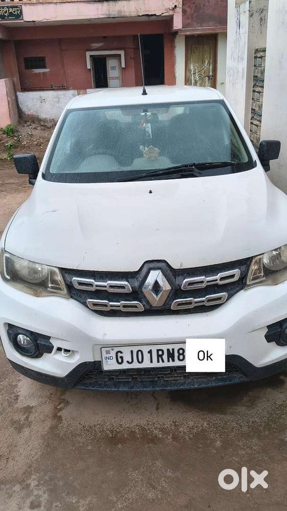 Renault Kwid Car 2016 White Petrol/cng