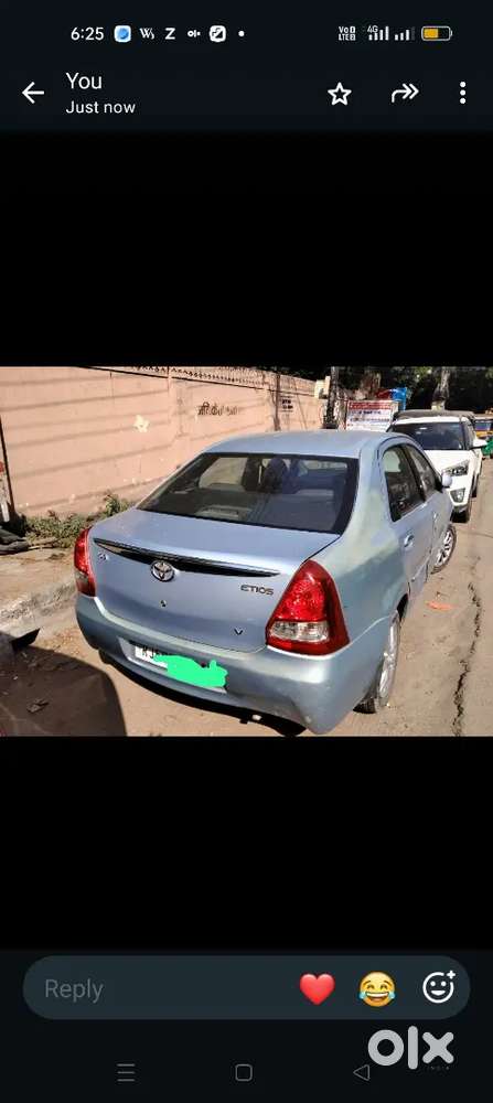 Toyota Etios 2012 Model