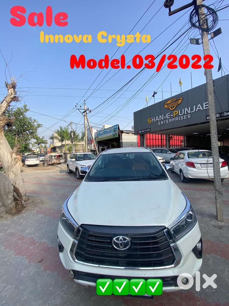 Toyota Innova Crysta 2.5z, 2022, Diesel