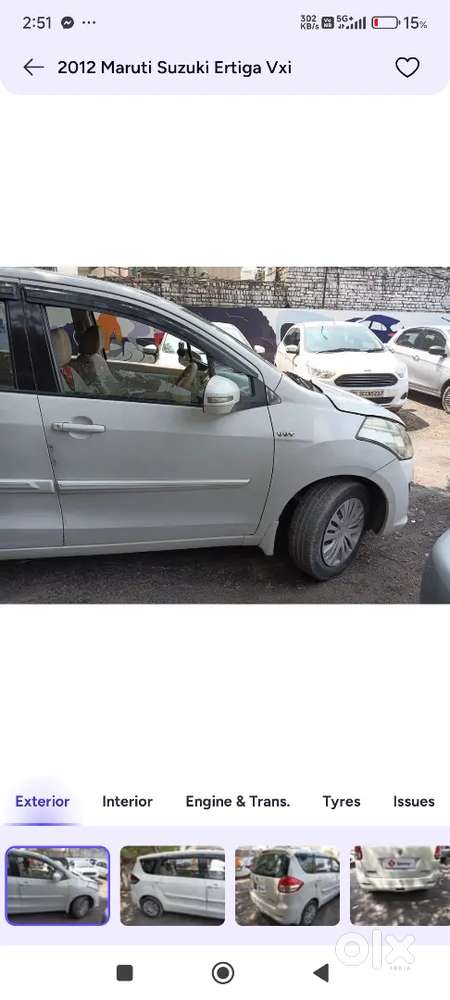 Maruti Suzuki Ertiga 2012 Cng & Hybrids 66000 Km Driven