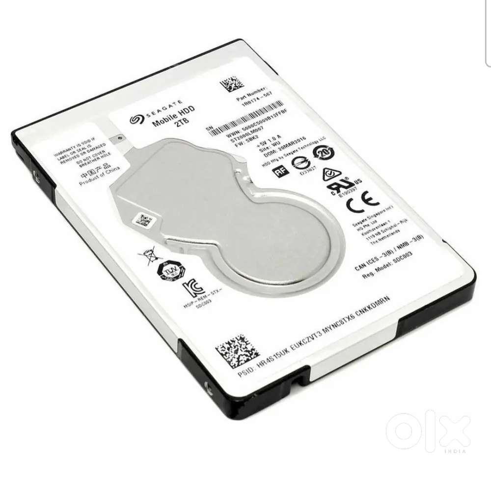 Seagate Mobile HDD 2TB new condition