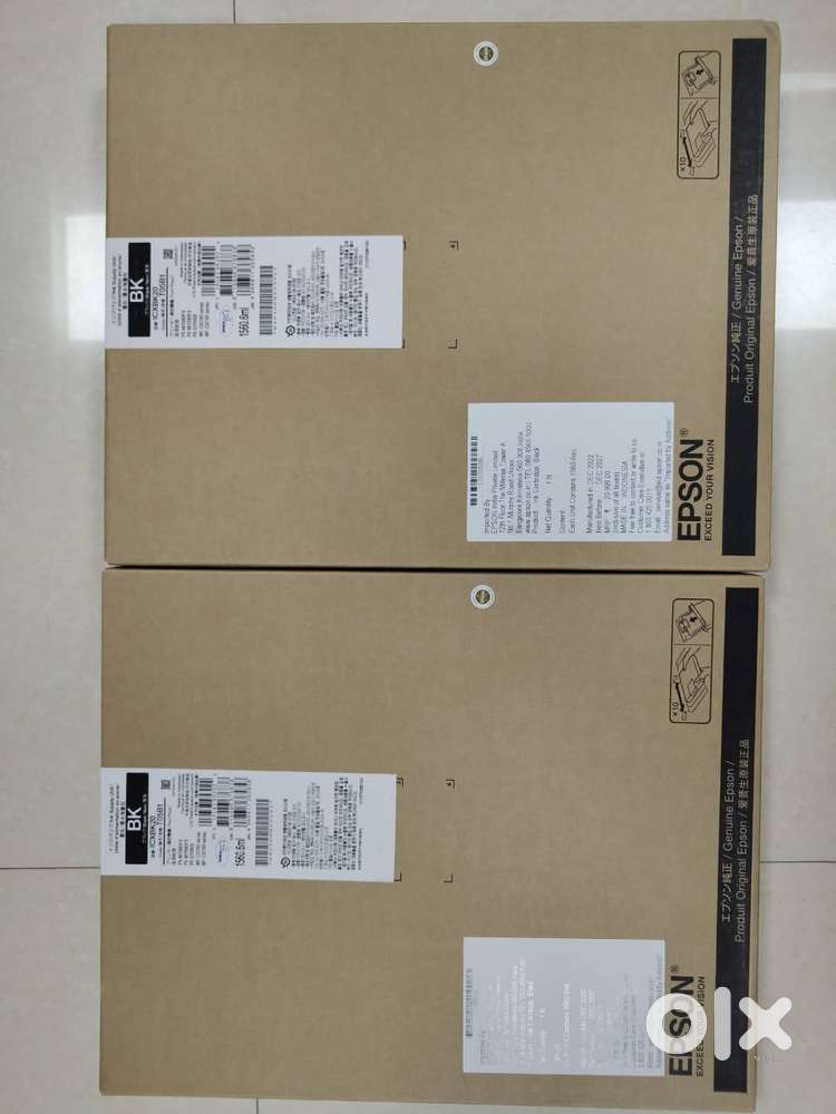 Genuine Epson Original Ink Supply Units C/M/Y 446ml + Black 1560ml