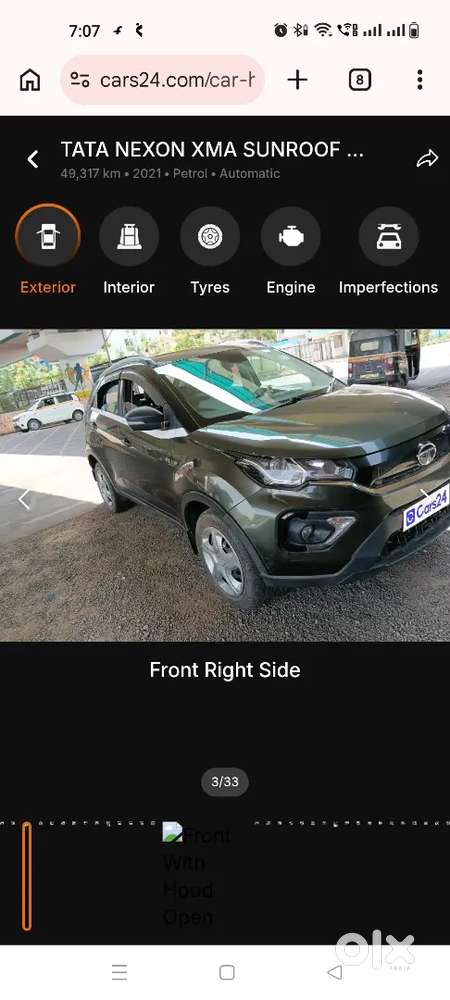 Tata Nexon 2021 Petrol Well Maintained