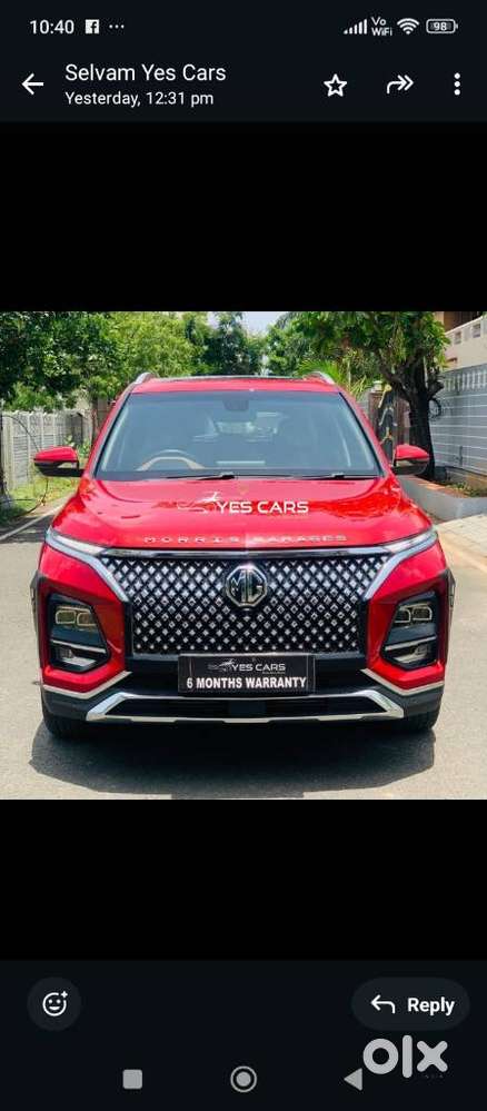 Mg Hector Plus Savvy Pro 1.5 Turbo Petrol Cvt 7 Str, 2023, Petrol