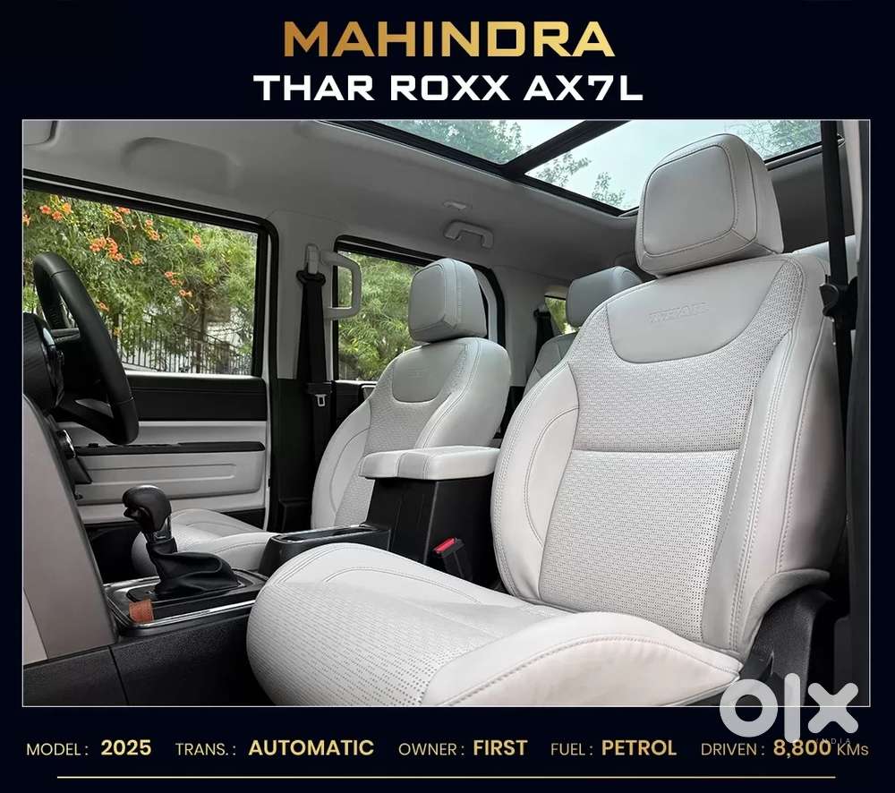 Mahindra Thar Roxx, 2025, Petrol