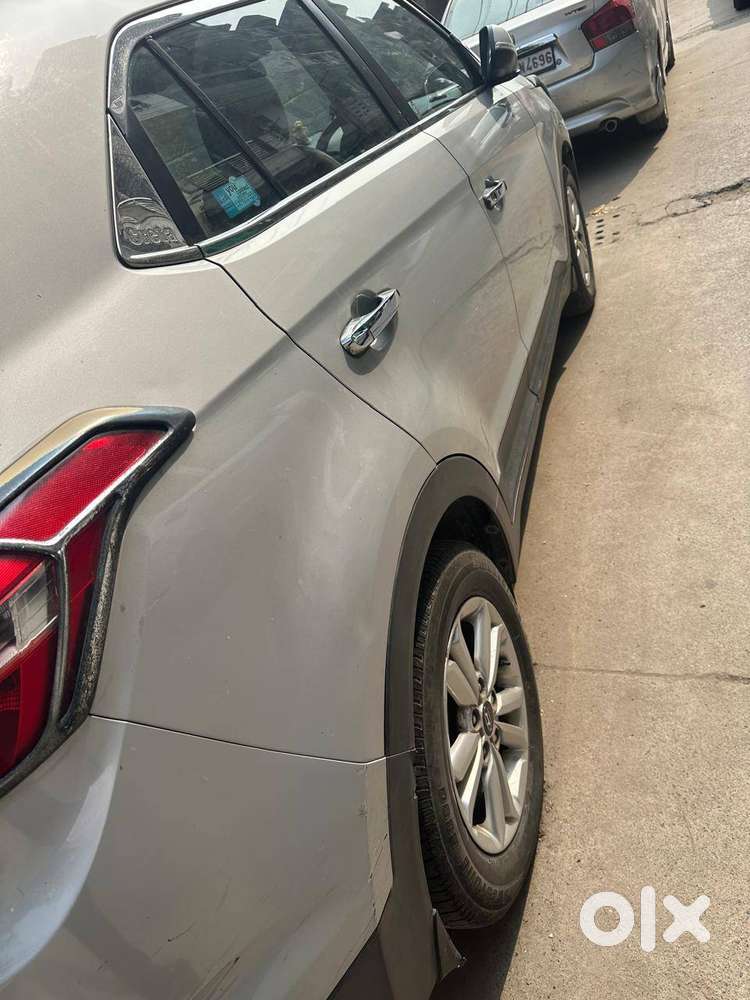 Hyundai Creta Sx+ 2016 Petrol Silver
