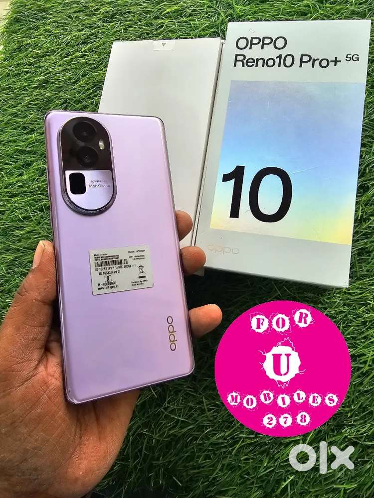 Oppo Reno 10 pro plus 5g 12/256 (10days bill ) full kit box brand new
