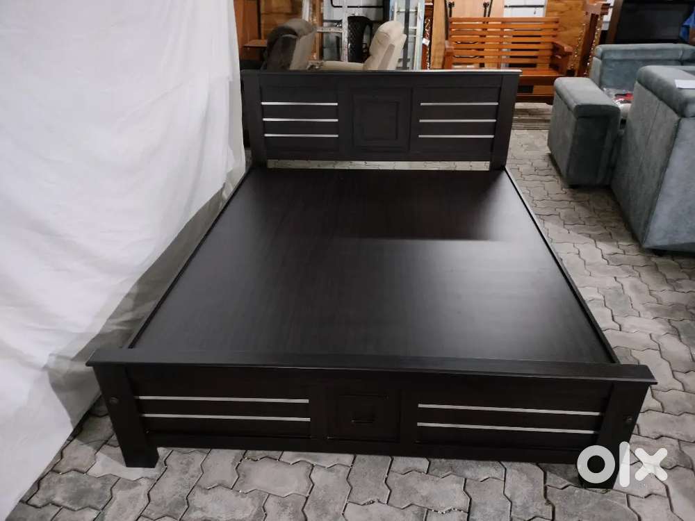 Brand new wooden double cot at factory outlet price