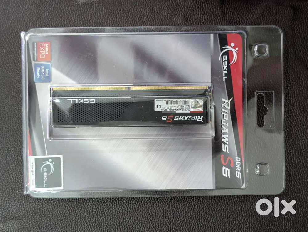 G.Skill 16GB DDR5 5200MHz Desktop RAM (7 Months Old, Like new)