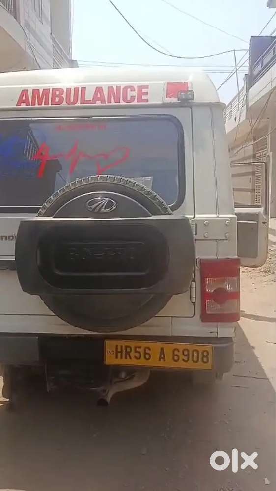 Bolero Ambulance Ac Diesel Good Condition