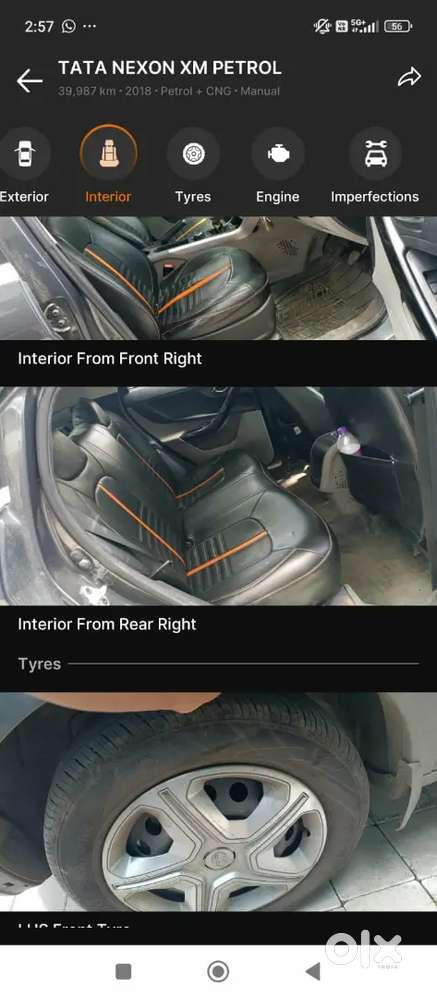 Tata Nexon 2018 Cng & Hybrids 40000 Km Driven