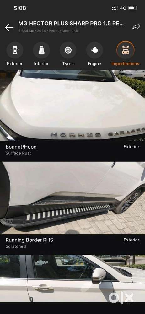 Mg Hector Plus 2024 Petrol 9200 Km Driven